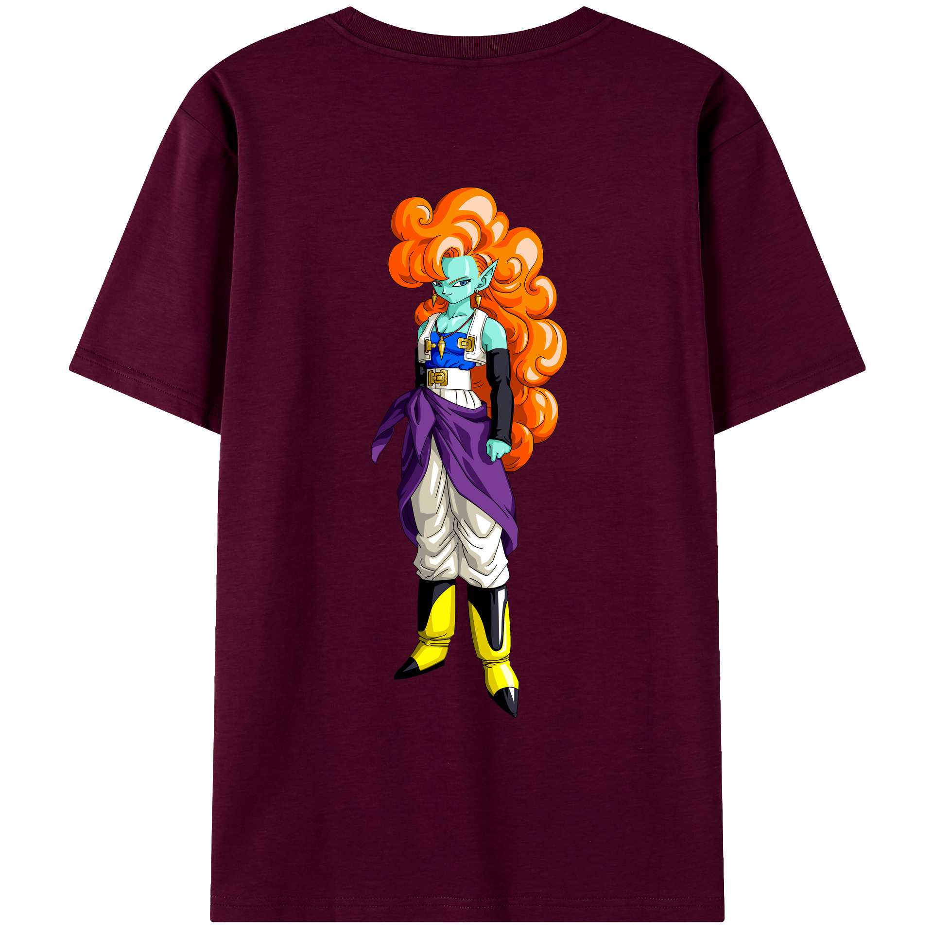 （画像用） ドラゴンボール DRAGON BALL レディース半袖Tシャツ(バックプリント)